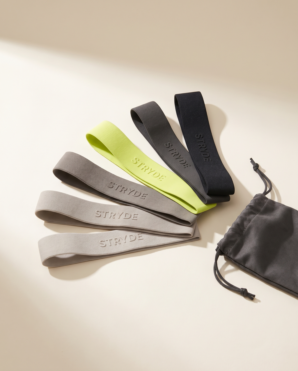STRYDE Resistance Set – 5 Widerstandsbänder mit Beutel