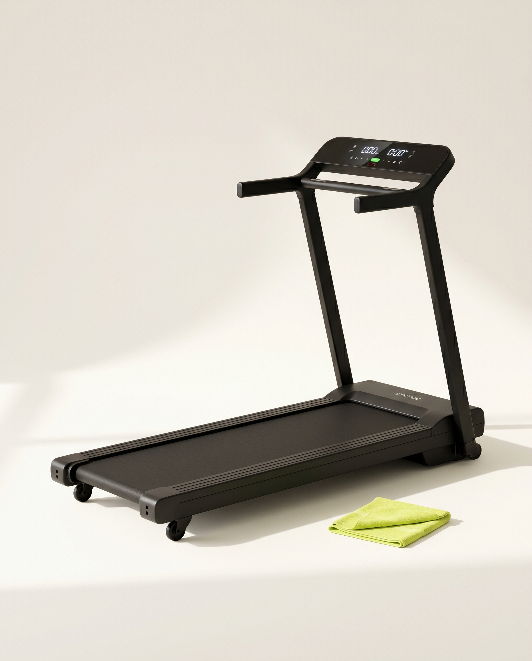 STRYDE Runner F10 – faltbares Heim-Laufband, mattschwarz