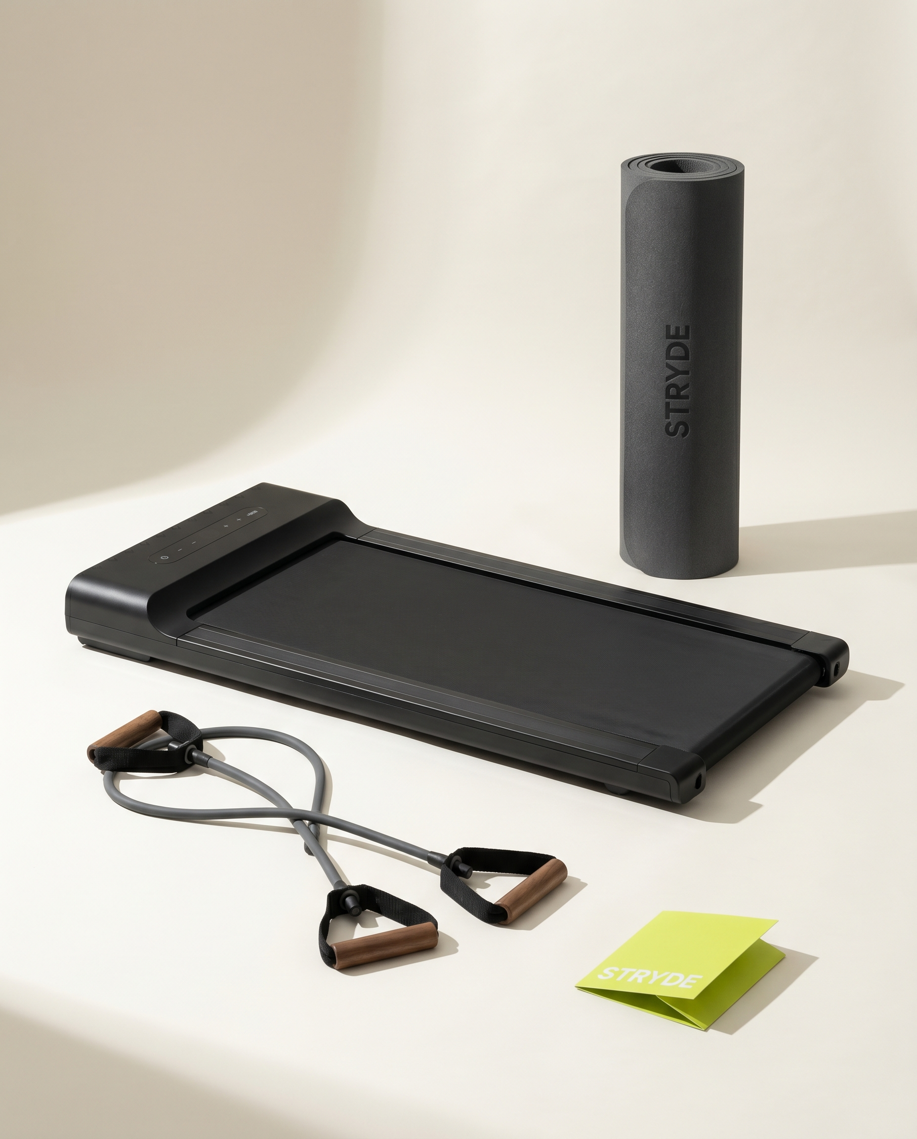 STRYDE Active Office Set – Walking Pad, Matte und Bänder