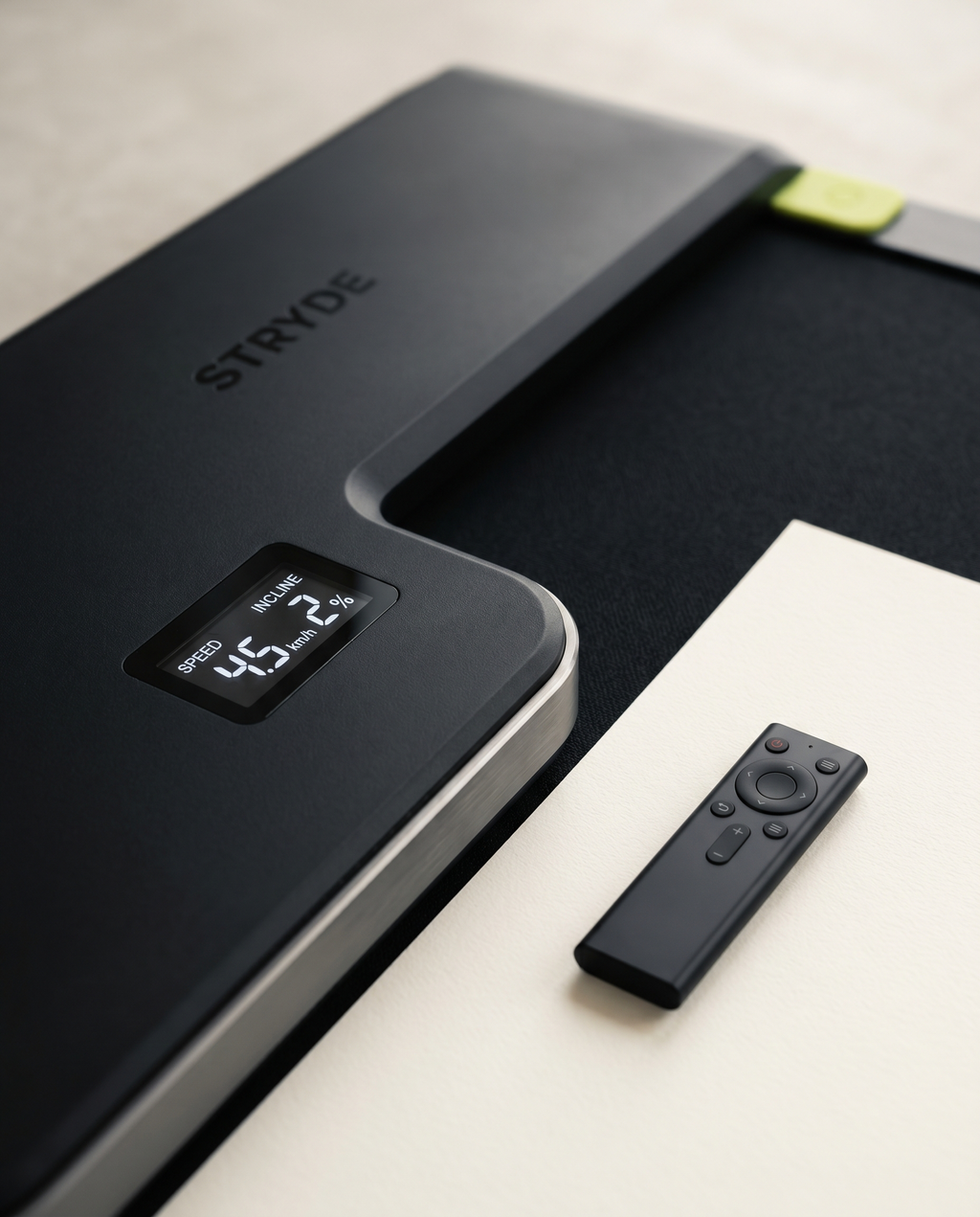STRYDE Walking Pad Pro – Bedienpanel und LCD-Display