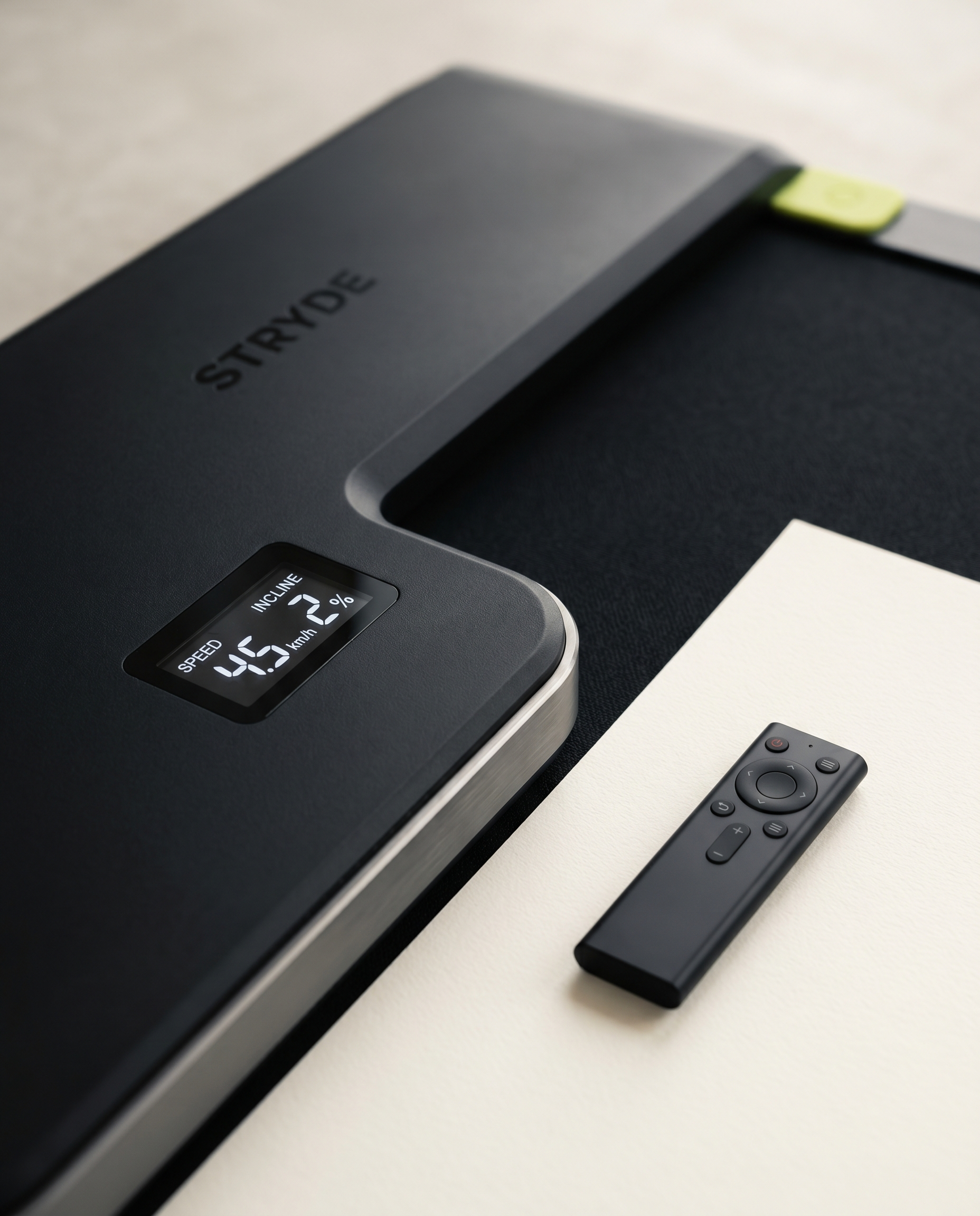STRYDE Walking Pad Pro – Bedienpanel und LCD-Display